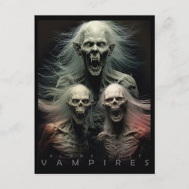 Sed de Sangre - Tarjeta Postal de Vampiros
