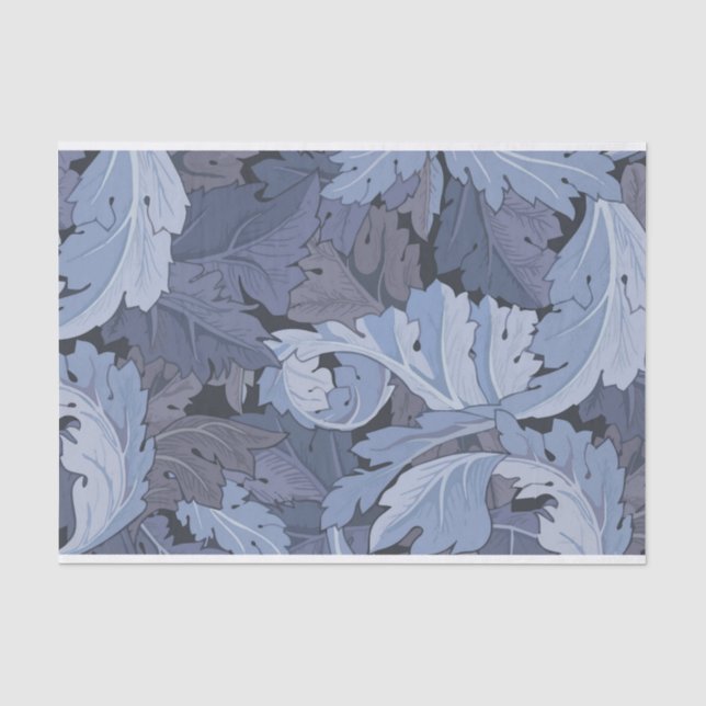 Seda Acanthus, Papel de tejidos William Morris (Anverso)