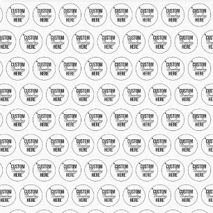 Seda Acondicionamiento de papel de tejidos con logotipo