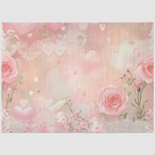 Seda Alas de papel y rosas