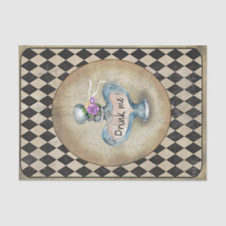 Seda Alicia en papel de tejidos de "Beba conmigo" en el