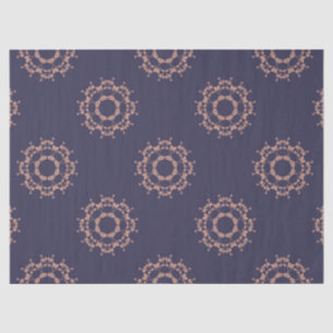 Seda anillo de papel de tejido de flores