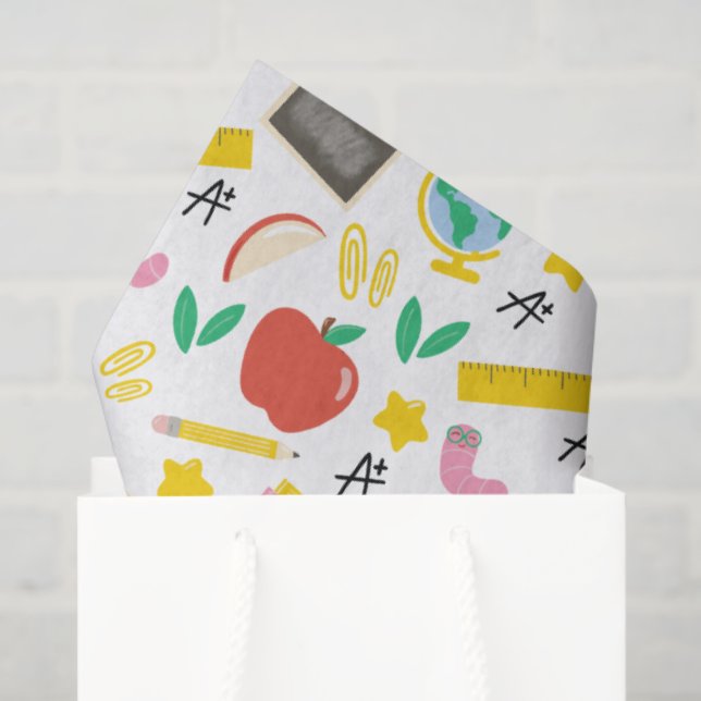 Seda Apreciación del profesor Papel de ajuste en aula (Bolsa de regalo)