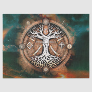 Seda Árbol de vida Papel de discusión de descomposición