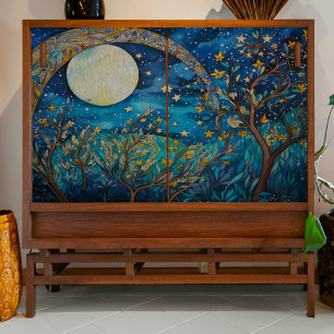 Seda Arcoiris sobre papel teñido de la descomposición d