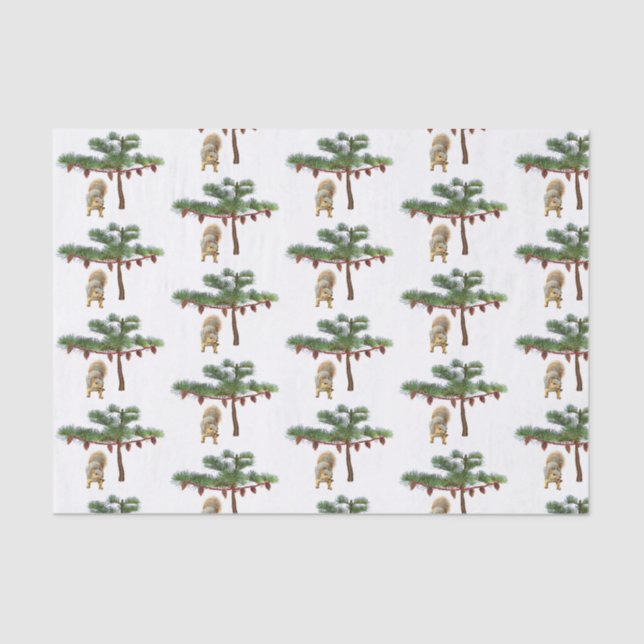 Seda Ardilla bajo papel de árbol (Anverso)