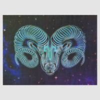 arie el papel de tejido zodiaco de ram