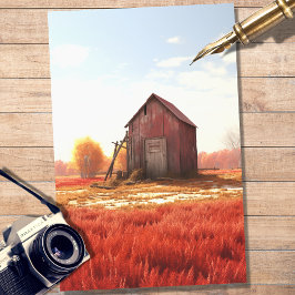 Seda Barn En Invierno 2 Papel De Desnudo