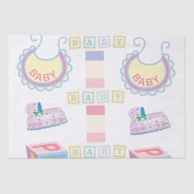 Seda Bebé de papel de tono (Anverso)