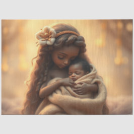 Seda Bello papel de té de hadas y bebés con fantasía