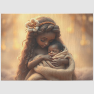 Seda Bello papel de té de hadas y bebés con fantasía