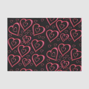 Seda Besos decorativos de papel tisular valentinas