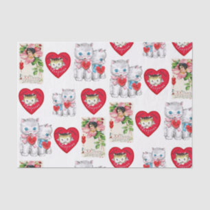 Seda Besos decorativos de papel tisular valentinas