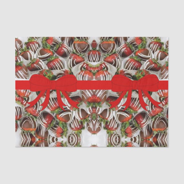Seda Besos decorativos de papel tisular valentinas (Anverso)