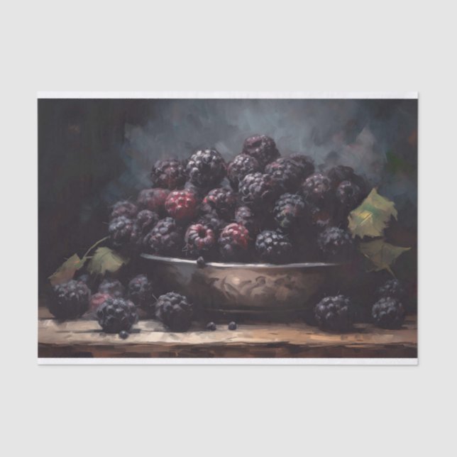 Seda Blackberries 1 Papel de descomposición (Anverso)