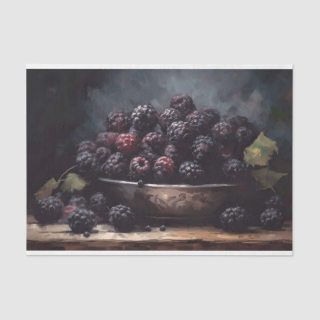 Seda Blackberries 1 Papel de descomposición (Anverso)