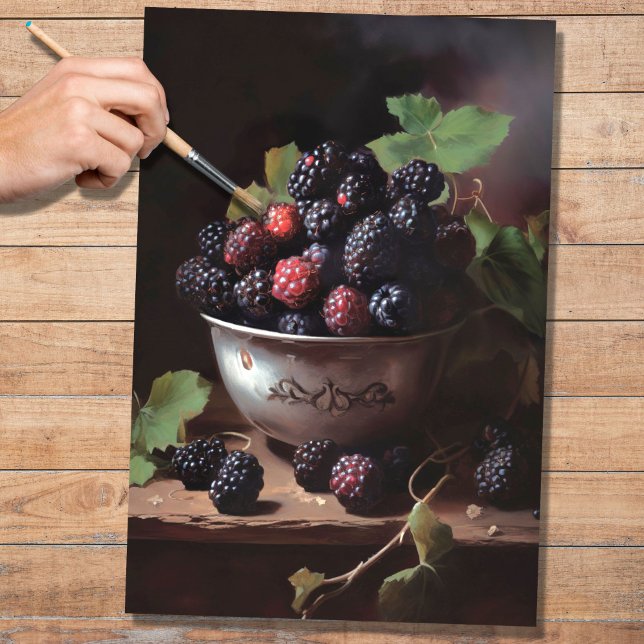 Seda Blackberries 5 Papel de descomposición (Subido por el creador)