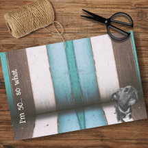 Blue Brown Graciosa 50.º Papel de Tejido de Cierre