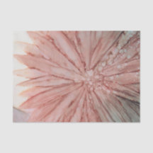 Bonito en papel de tejido rosado