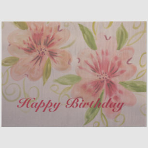 Seda Bonito Papel De Tejido Rosa Y Rosa