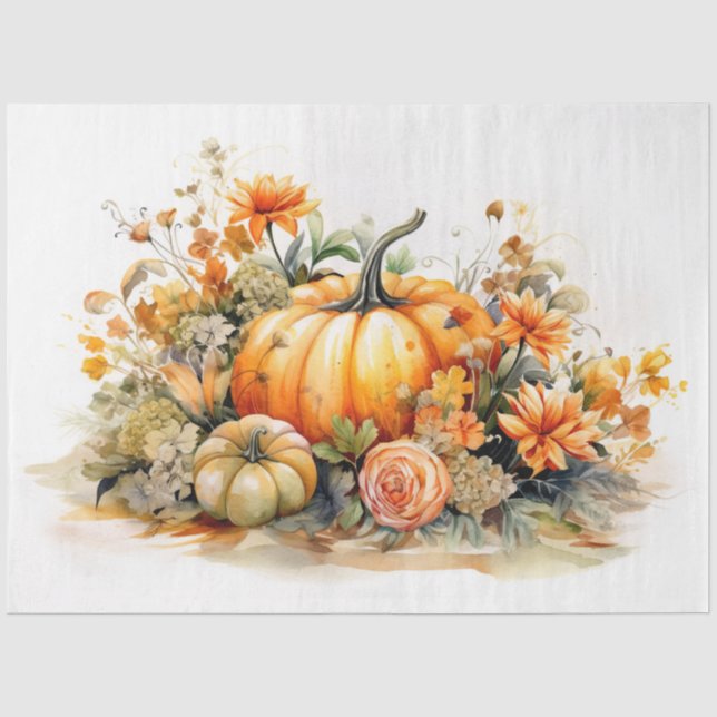Seda Calabazas y florines 6 Papel de descomposición (Anverso)