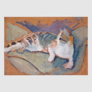 Seda Cat. Papel de melocotón de agosto