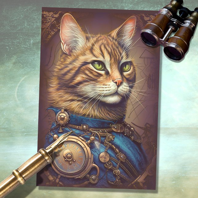 Seda Cat Steampunk 3 Papel de descodificación (Subido por el creador)