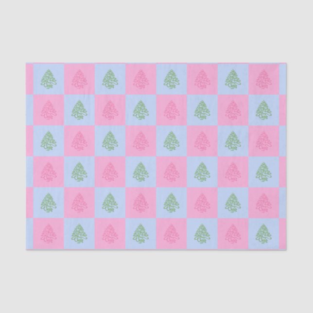 SEDA CHEERS NAVIDAD ÁRBOLES 2-TISSUE PAPEL DE RAPAS (Anverso)