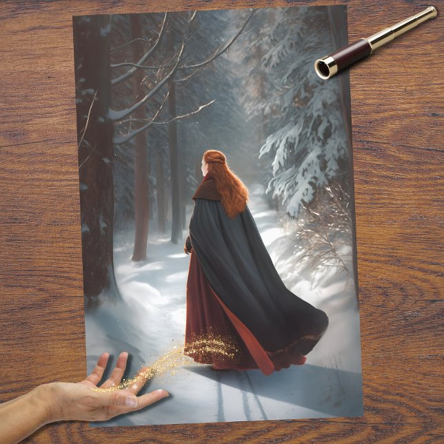 Seda Chica en papel de desenlace de Forest 3 (Subido por el creador)