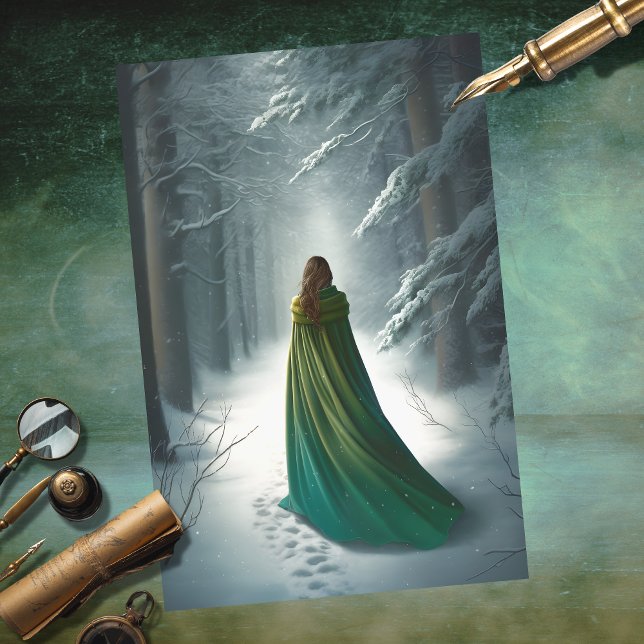 Seda Chica en papel de desenlace de Forest 4 (Subido por el creador)