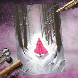 Seda Chica en papel de desenlace del bosque 6