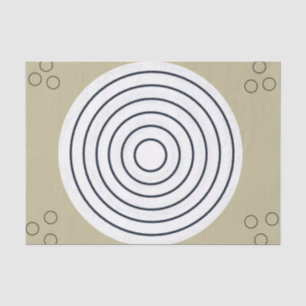 Seda Circular de papel de tejidos