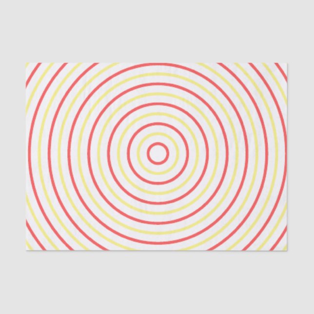 Seda Circular de papel de tejidos (Anverso)