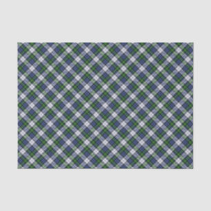 Seda Clan Gordon se viste de papel Tissue Tartan