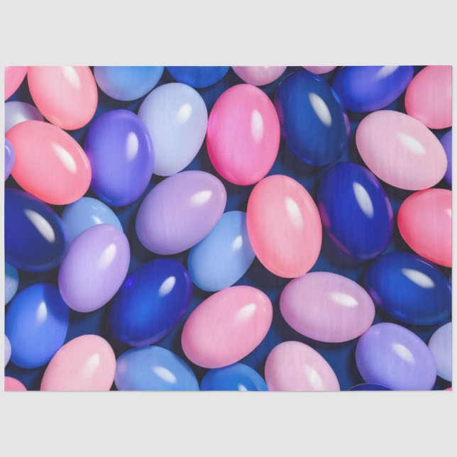 Seda Colorido papel de té de Jelly Bean (Anverso)