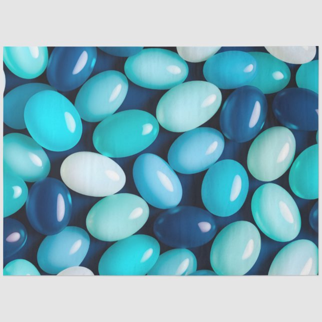 Seda Colorido papel de té de Jelly Bean (Anverso)