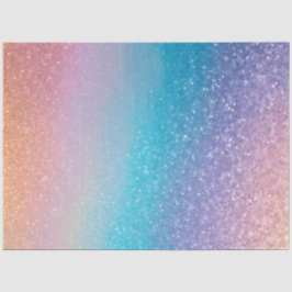 Seda Colorido papel de té Purpurina