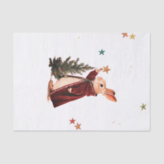 SEDA CONEJO DE PAPEL TISÚ ÁRBOL DE NAVIDAD Y ESTRELLAS