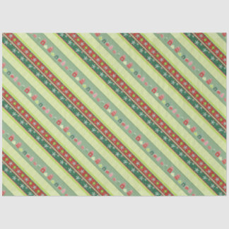 Seda Copos de nieve y presentación de papel de tejidos