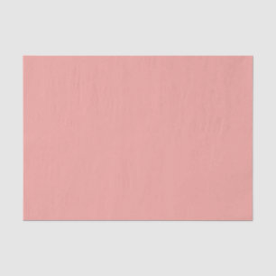Seda Coral suave - Papel de tejido rosado