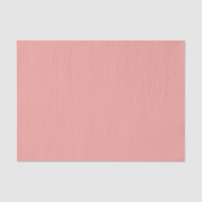Seda Coral suave - Papel de tejido rosado (Anverso)
