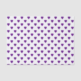 Seda Corazones morados en papel de tejido de fondo Pers