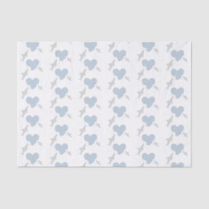 Seda Corazones muerden y tiburones   Papel de tono de B