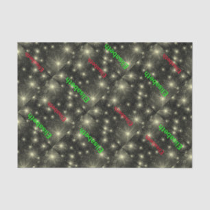 Seda corazones y estrellas de plata brillantes papel de