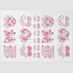 Seda Crafter de papel de artista Bow rosa Coquette Ephe