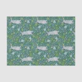 Seda Cuentos de primavera y papel de tejidos de jardín 