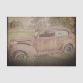 Seda Decoración del papel de los tejidos de coches de é