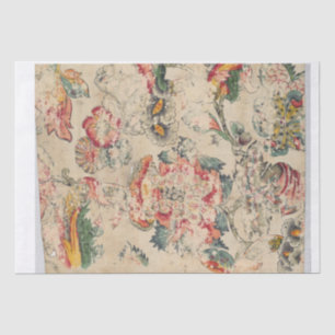 SEDA DECOUPAGE TISSUE PAPER : PAPEL DE PARED FLORAL DE 