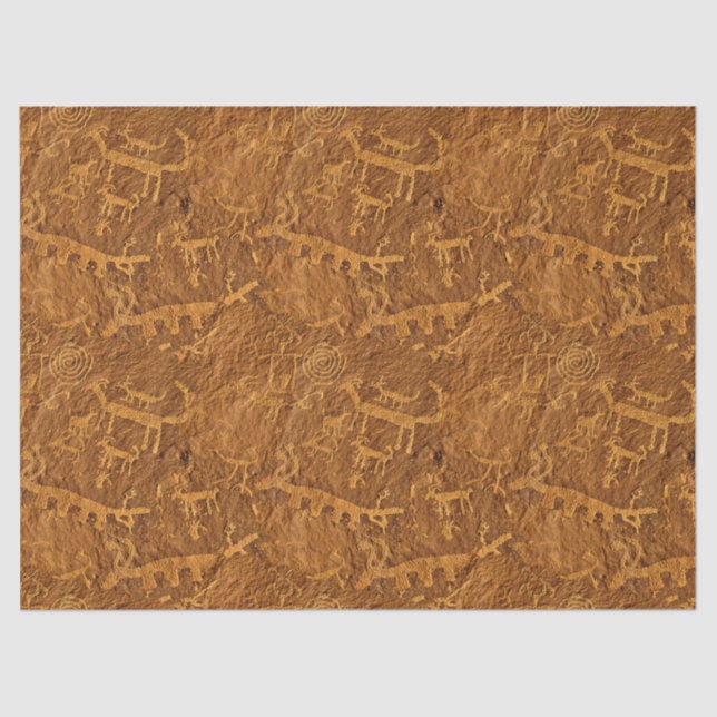 Seda Dibujo en cueva Tejido o Papel de desacoplamiento (Anverso)