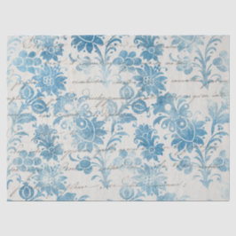 Seda Diseño 11 de la Serie de Papel Azul Efímero